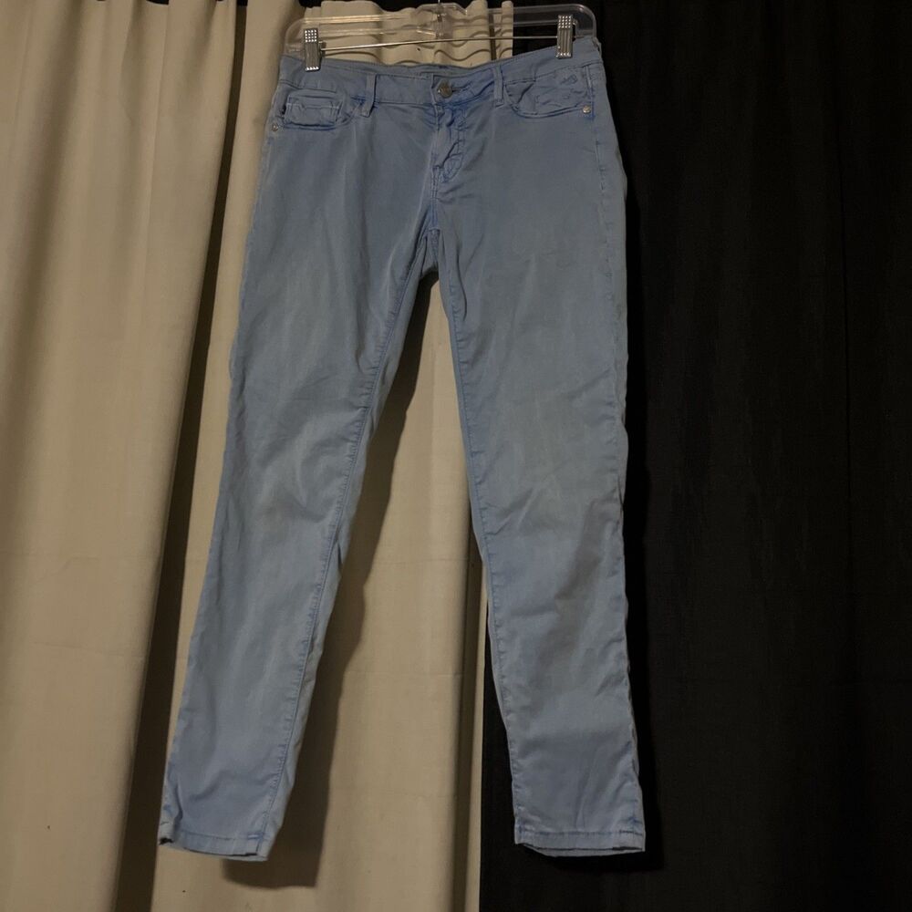 Vigoss The Jagger Super Skinny Crop Pants Blue Size 26 x 25